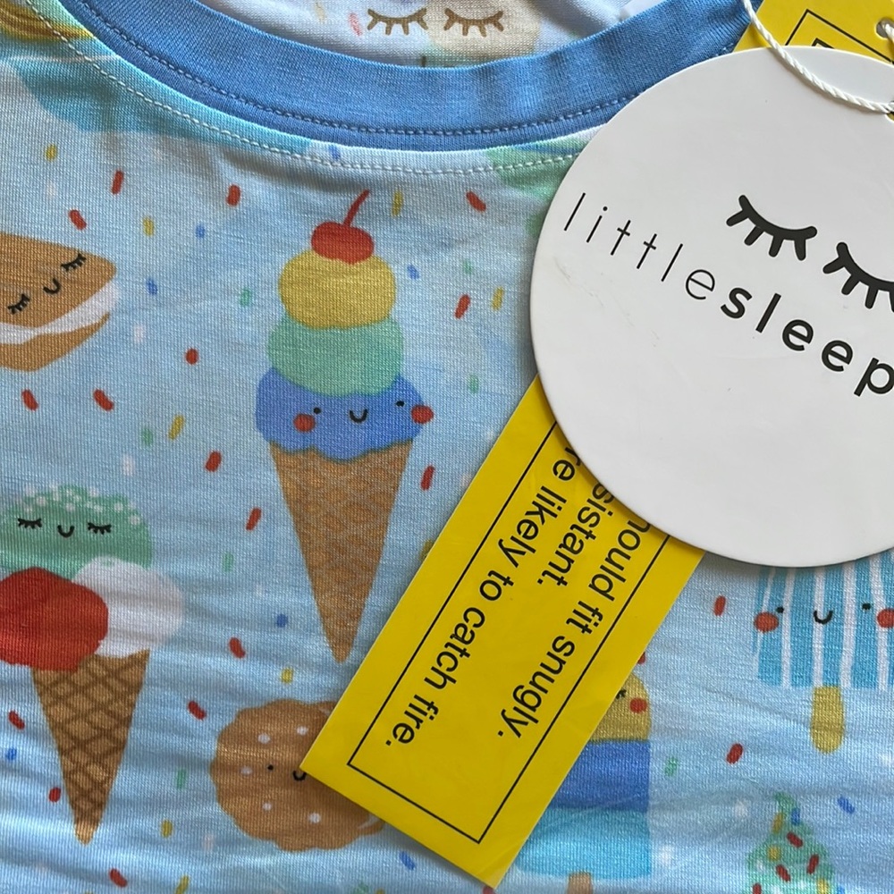 Little Sleepies blueberry ice cream set